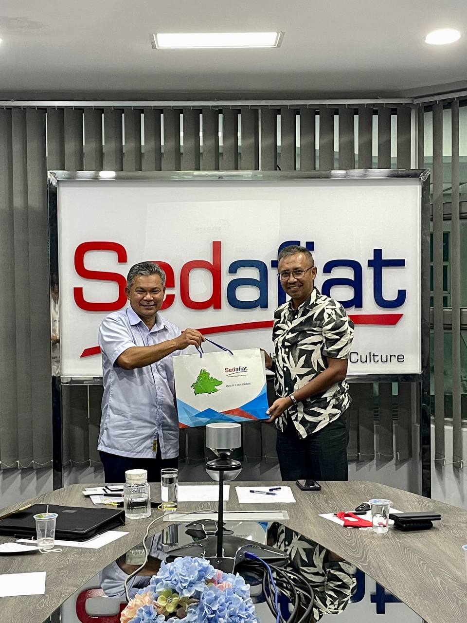 COURTESY VISIT TO SEDAFIAT SDN BHD