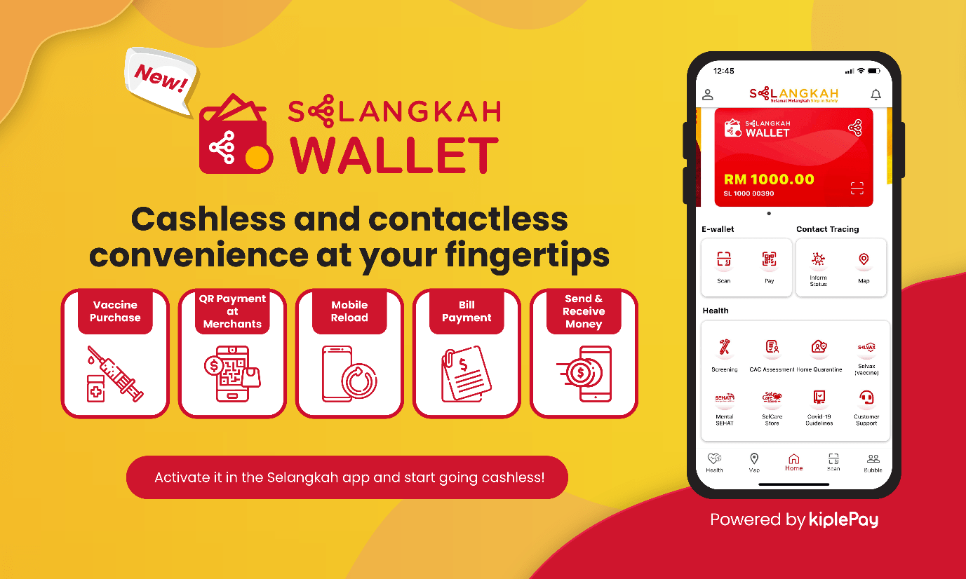 SELANGKAH STRENGTHENS ITS CASHLESS & CONTACTLESS ECOSYSTEM WITH THE LAUNCH OF SELANGKAH WALLET, POWERED BY KIPLE