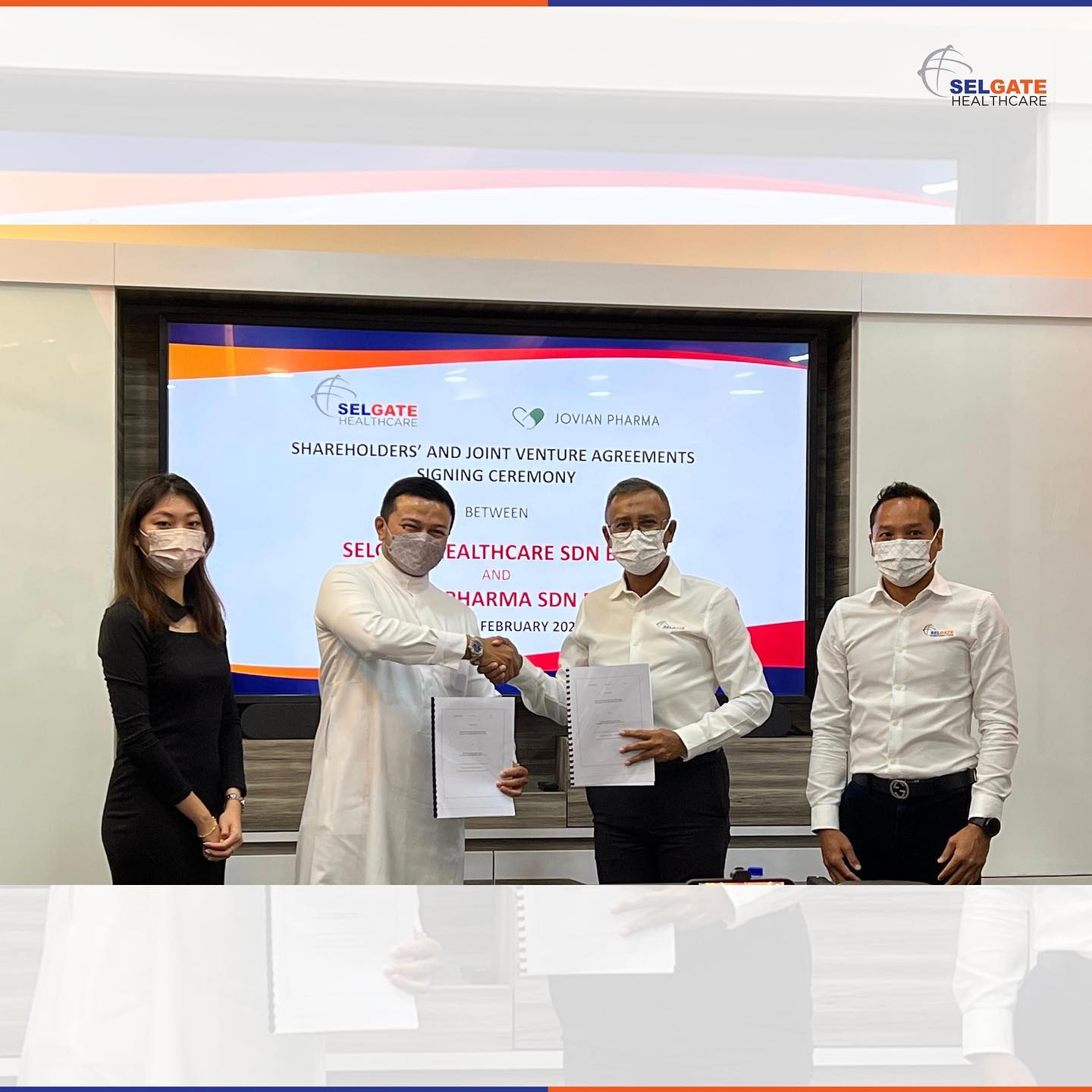 SELGATE HEALTHCARE AND JOVIAN PHARMA IN NATIONWIDE RETAIL PHARMACY JOINT VENTURE