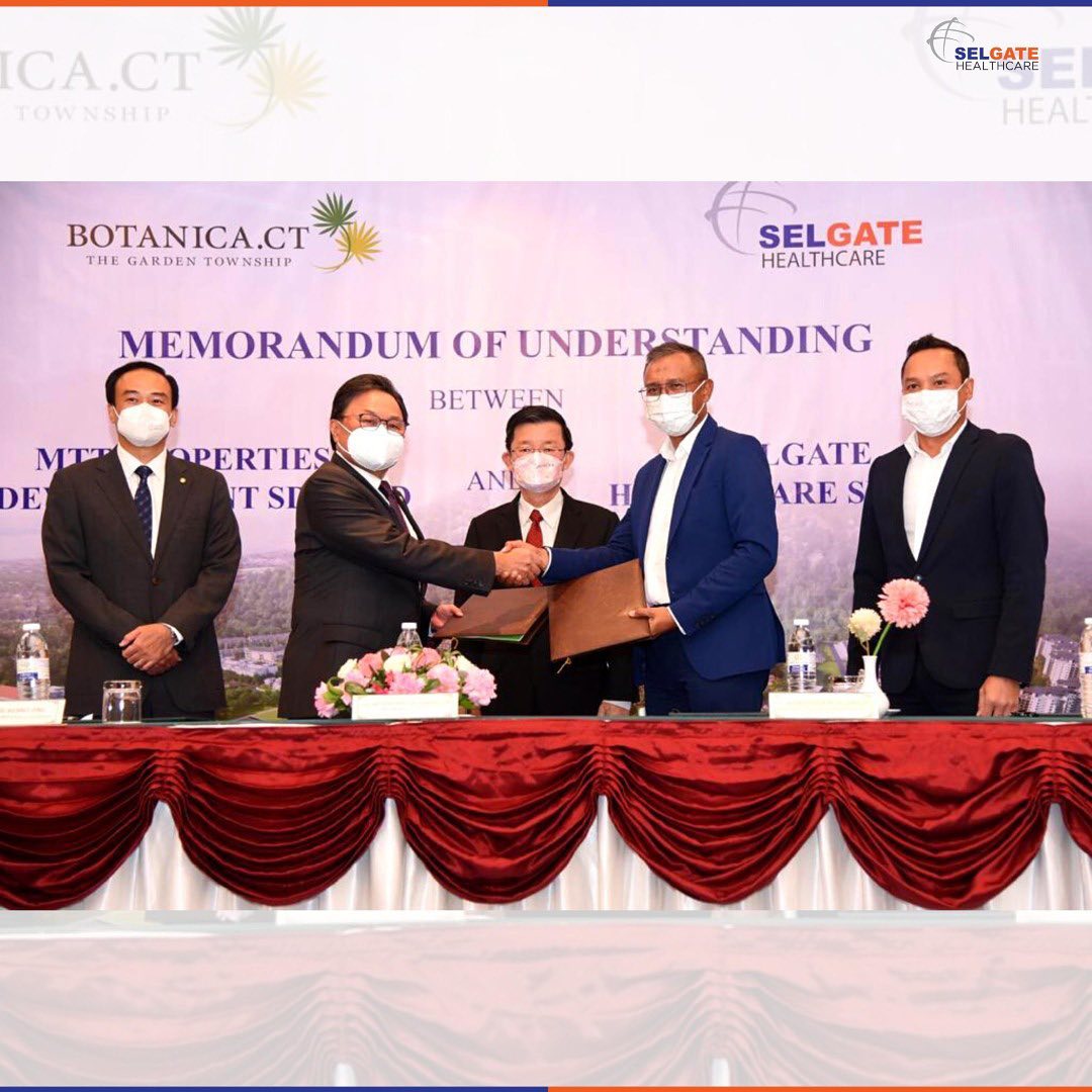 SELGATE HEALTHCARE TEAMS UP WITH MTT PROPERTIES & DEVELOPMENT TO DEVELOP PRIVATE SPECIALIST HOSPITAL