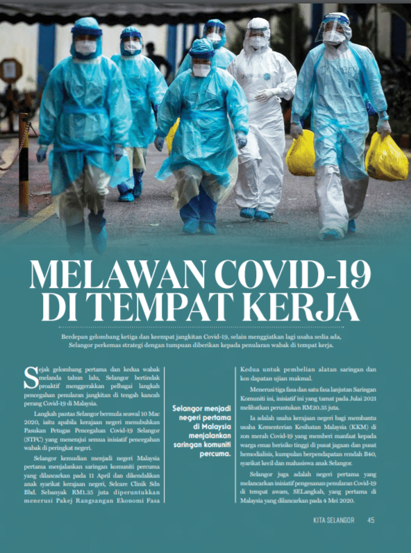 MELAWAN COVID-19 DI TEMPAT KERJA