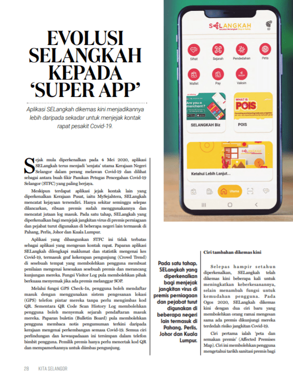 EVOLUSI SELANGKAH KEPADA SUPER APP